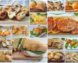 Köstliche Vorspeisen-Ideen: Gebackenes, gefüllte Teigtaschen, Mini-Pizzen, Sandwiches und mehr.