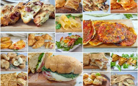 Köstliche Vorspeisen-Ideen: Gebackenes, gefüllte Teigtaschen, Mini-Pizzen, Sandwiches und mehr.